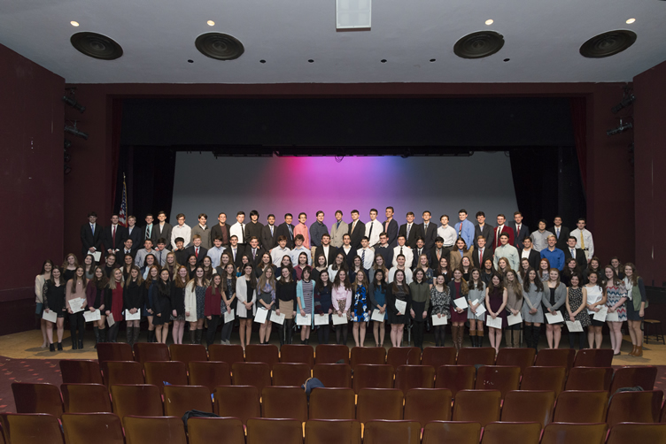 national honor society students